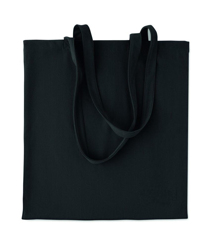 Logo trade corporate gifts image of: Corduroy shopping bag