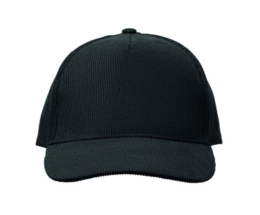 Logotrade corporate gift image of: Corduroy 5 panel baseball cap