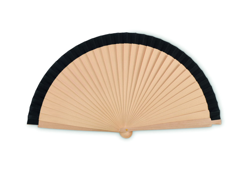 Logotrade promotional products photo of: Wooden hand fan