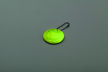Logotrade promotional items photo of: Round reflective keyring