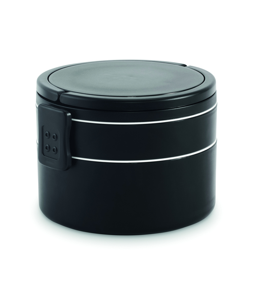 Logo trade promotional giveaways image of: PP two-tier lunch box 950 ml