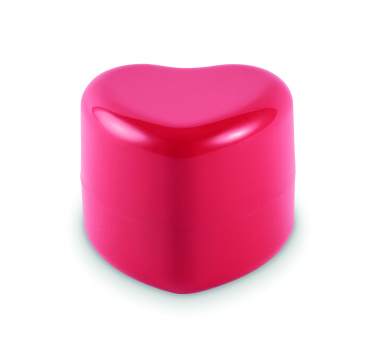 Logotrade promotional merchandise picture of: Heart shape vegan lip balm