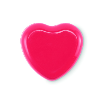 Logotrade advertising products photo of: Heart shape vegan lip balm