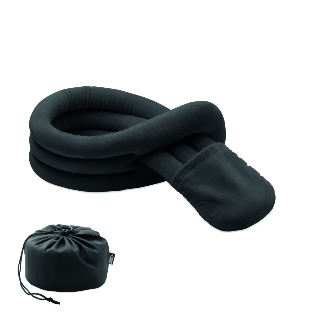 Logo trade promotional items picture of: Bendable roll travel pillow