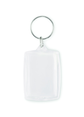 Logo trade advertising products image of: Classic acrylic keyring