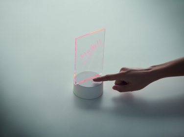 Logotrade corporate gift picture of: Light-up LED memo board