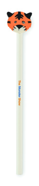 Logotrade promotional product picture of: Wooden pencil in animal shape
