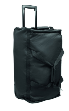 Logo trade promotional items image of: Duffle bag trolley 600D RPET