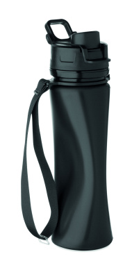 Logo trade corporate gift photo of: Foldable silicone sports bottle