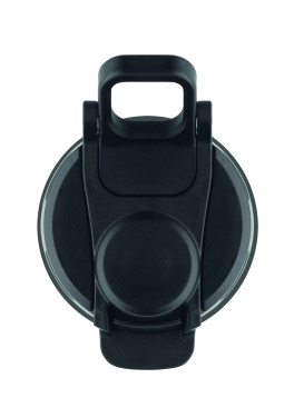 Logo trade promotional giveaways image of: Foldable silicone sports bottle