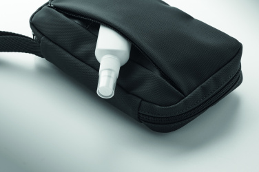 Logo trade corporate gifts image of: Toiletry bag 600D RPET