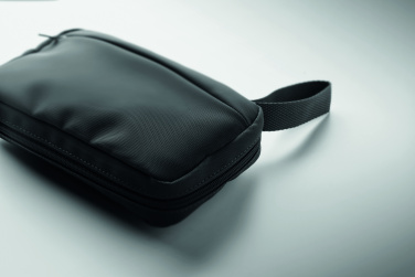 Logo trade promotional product photo of: Toiletry bag 600D RPET