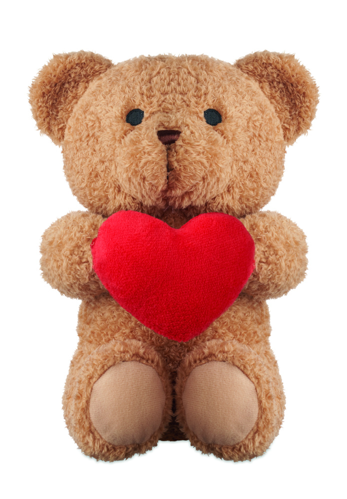 Logotrade corporate gifts photo of: Teddy bear with heart 23cm