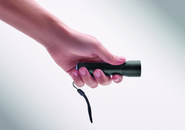 Logo trade promotional merchandise photo of: Aluminium rechargeable torch