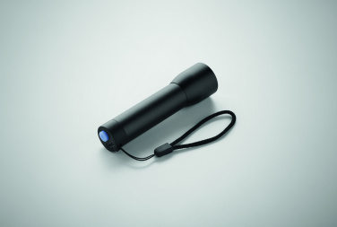 Logo trade promotional giveaway photo of: Aluminium rechargeable torch
