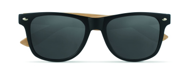 Logo trade business gift photo of: Sunglasses with bamboo arms RAKVERE