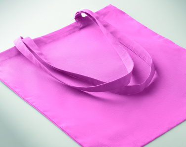 Logo trade promotional giveaways image of: 180gr/m² cotton shopping bag