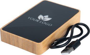 Logotrade corporate gift picture of: Power Bank 5000 mAh with illuminated logo