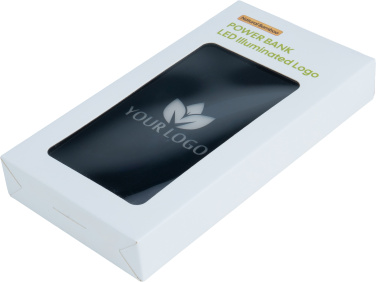 Logo trade promotional gifts picture of: Power Bank 5000 mAh with illuminated logo