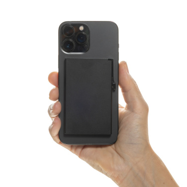 Logotrade advertising products photo of: Standard aluminium RFID magnetic phone cardholder