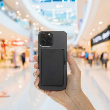 Logo trade promotional products picture of: Standard aluminium RFID magnetic phone cardholder