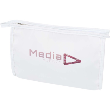 Logo trade corporate gifts image of: Muse GRS RPET toiletry pouch