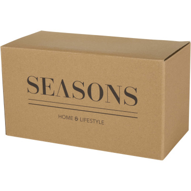 Logotrade promotional products photo of: Male wooden serving tray and glass cups set