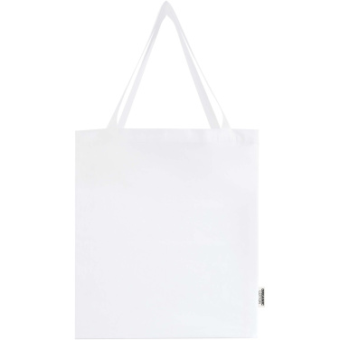 Logo trade promotional giveaway photo of: Odisha 180 g/m² OCS organic full gusset tote bag 14L