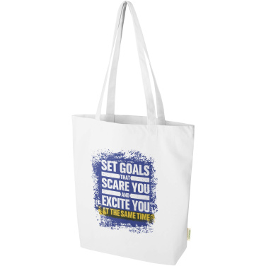 Logotrade corporate gift image of: Odisha 270 g/m² OCS organic tote bag 10L