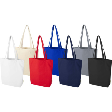 Logo trade promotional giveaways picture of: Odisha 270 g/m² OCS organic tote bag 10L