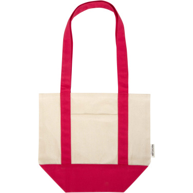 Logo trade promotional gifts image of: Sam 320 g/m² GRS recycled mini cotton tote bag