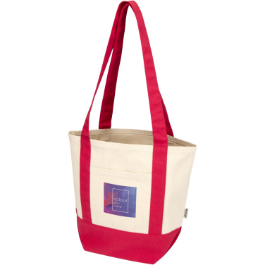 Logo trade promotional items image of: Sam 320 g/m² GRS recycled mini cotton tote bag
