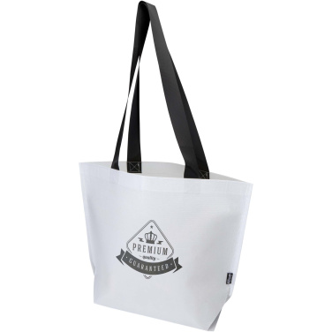 Logo trade promotional gifts image of: Duo GRS recycled double-laminated tote bag 18L