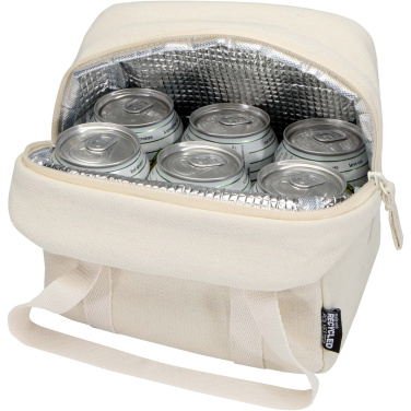Logo trade promotional gifts picture of: Recanvas GRS recycled lunch cooler bag 5L