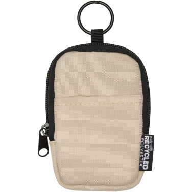 Logo trade promotional giveaways image of: Byron Clip & Go GRS recycled small pouch 0.2L