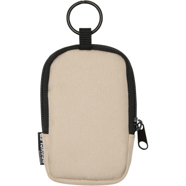 Logo trade promotional merchandise picture of: Byron Clip & Go GRS recycled small pouch 0.2L
