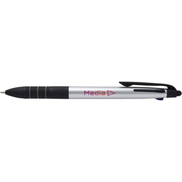 Logotrade promotional giveaways photo of: Trine 3-ink RCS recycled ballpoint pen with stylus
