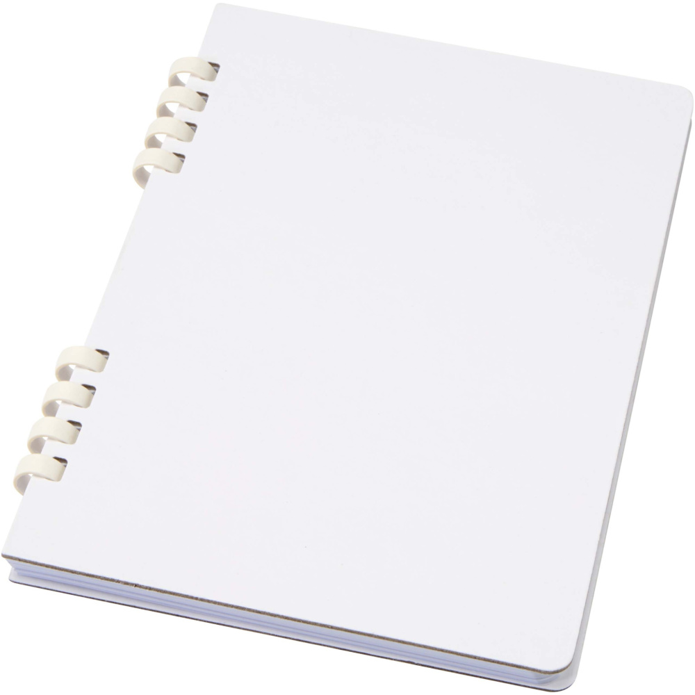 Logo trade promotional giveaway photo of: Fil A5 hard cover RCS recycled spiral notebook