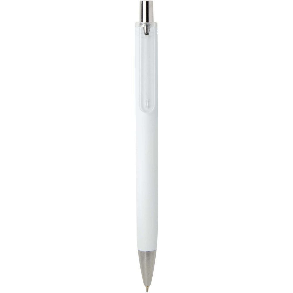 Logo trade promotional merchandise picture of: Feld RCS recycled ballpoint pen with metallic finish (black ink)