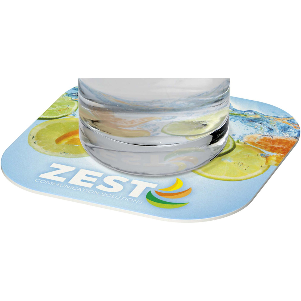 Logo trade advertising products image of: Lumin square coaster