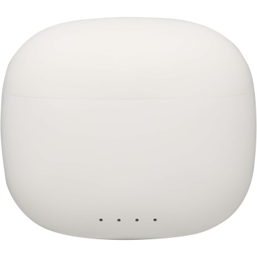 Logotrade advertising products photo of: Alterf recycled plastic True Wireless Bluetooth® headset with silicone eartips