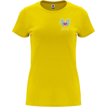 Logotrade promotional gift picture of: Capri short sleeve women's t-shirt