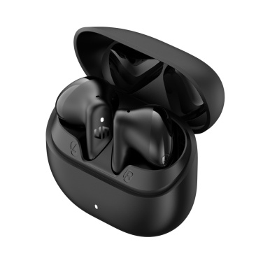 Logo trade promotional gifts picture of: Urban Vitamin Santa Clara RCS plastic ENC earbuds