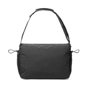 Logo trade business gift photo of: KENTO URBAN RCS recycled nylon 15.6 inch Messenger