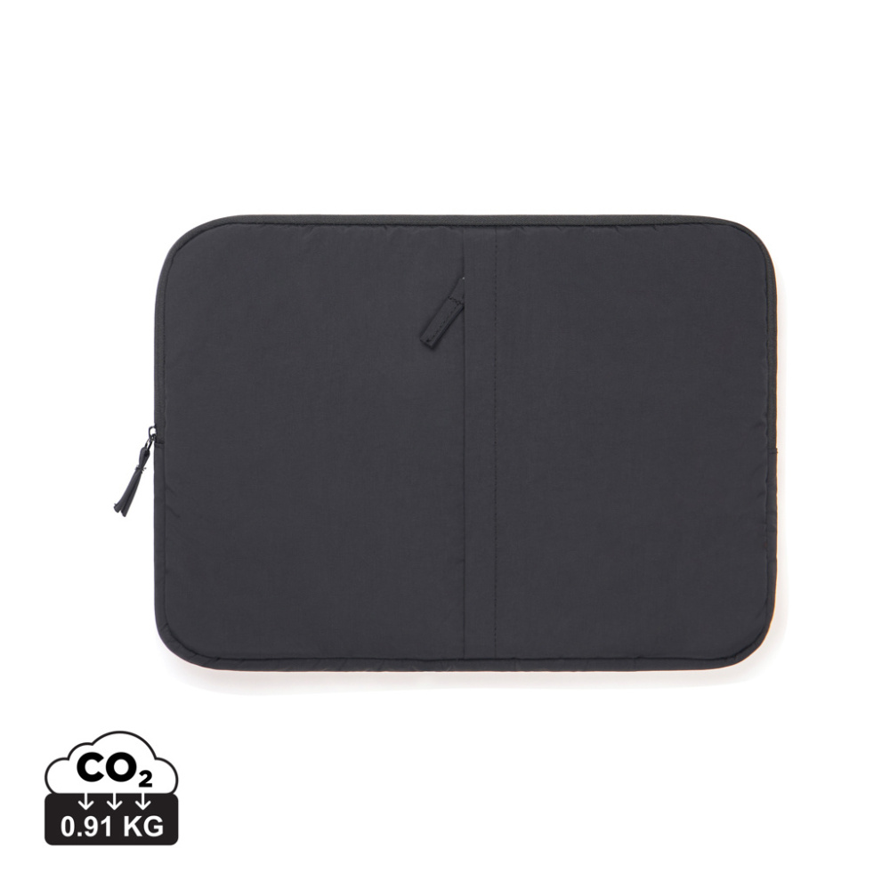 Logo trade promotional giveaways picture of: KENTO URBAN RCS recycled nylon 15.6 inch laptop sleeve
