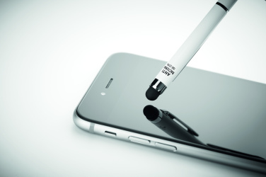 Logotrade advertising product picture of: Stylus antibacterial pen