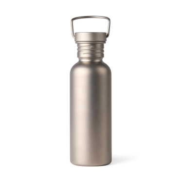 Logo trade promotional giveaway photo of: Nordic Drift Trail Ultra Light Titanium 600ml Water Bottle