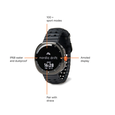 Logo trade promotional gifts picture of: Nordic Drift Titan High performance Watch
