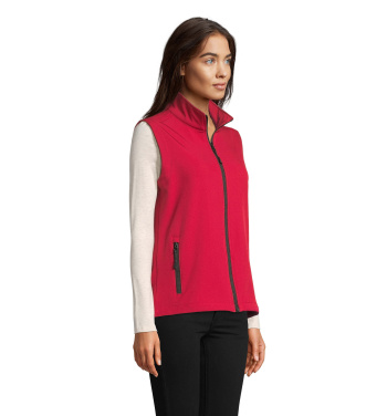 Logotrade advertising products photo of: RACE BW WOMENSOFTSHELL