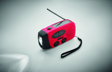 Logotrade promotional giveaways photo of: Portable radio SOS with LED torch